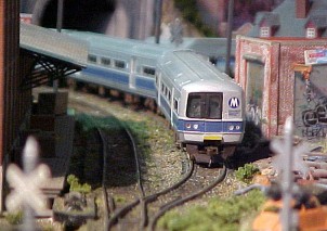 Model railroad slums