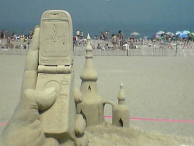 Sand phone cam