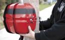 antitheft backpack locked
